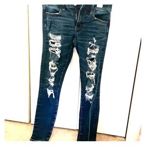 American eagle jeans lightly worn size 4.